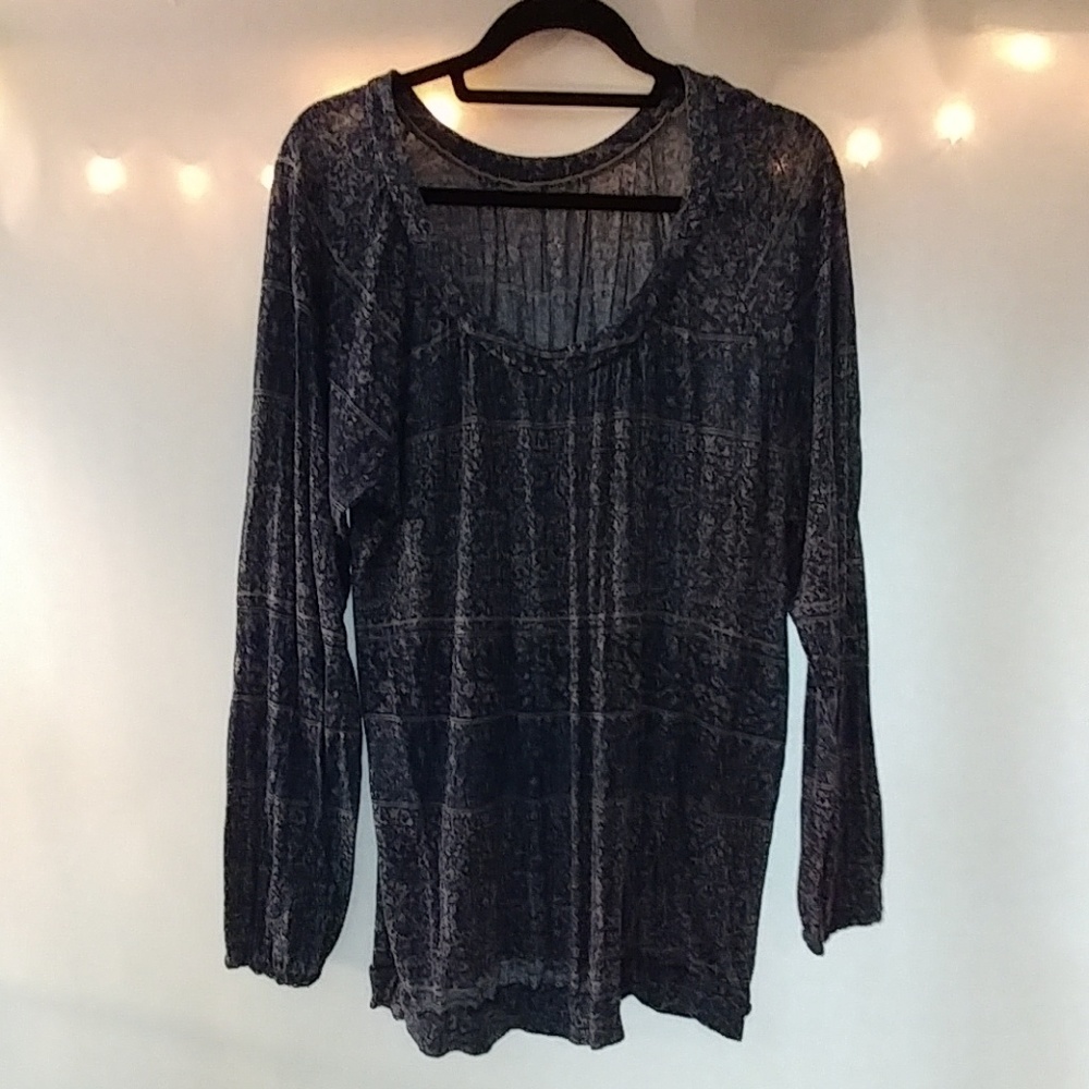 Slightly sheer blouse